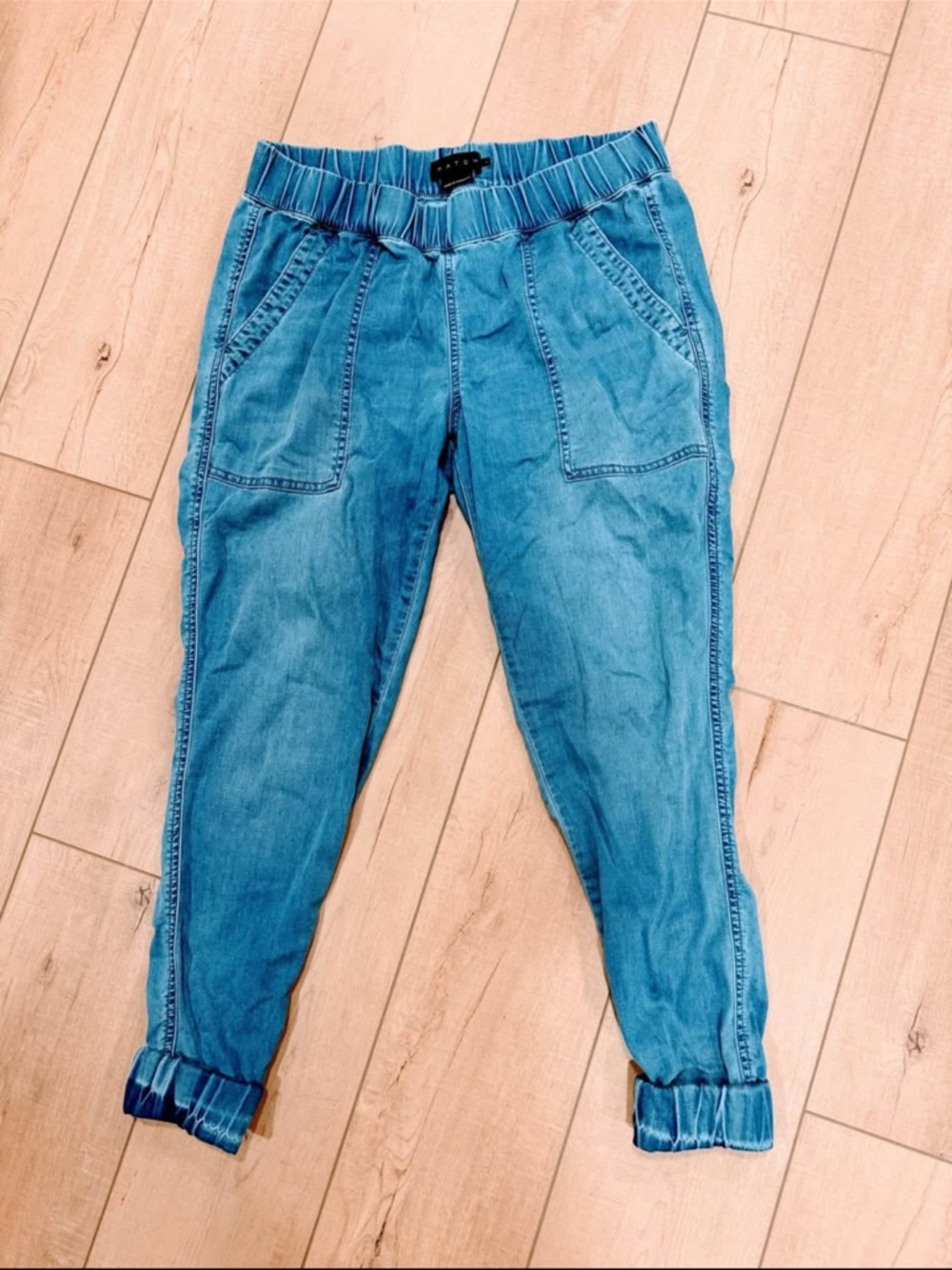 Hatch Maternity Denim Jogger Size 2